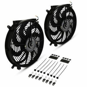 14" Universal Curved Blade Fans Kit