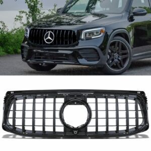 Gloss Black Panamericana GTR Style Grille - Mercedes GLB X247 2020+