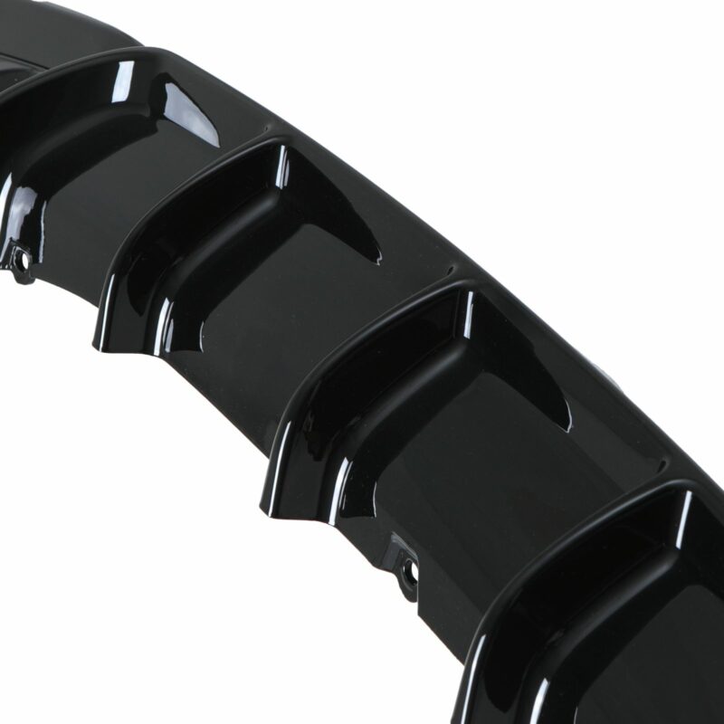 Double Rear Diffuser Gloss Black Dual Exit Rear Diffuser - BMW 3 Series F30 12-19 – Gravity ...