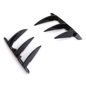 Rear Bumper Canards Gloss Black - BMW 1 Series F40 19-24