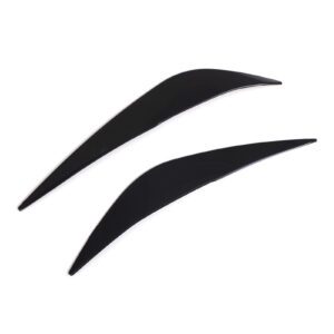 Eyebrow Headlight Trim Gloss Black - BMW 1 Series F40 19-24