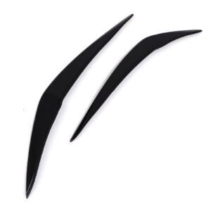 Eyebrow Headlight Trim Gloss Black - BMW 1 Series F20 LCI 15-19