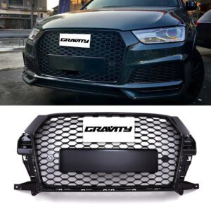 Front RSQ3 Style Grille Gloss Black – Audi Q3 8U Facelift 15-18