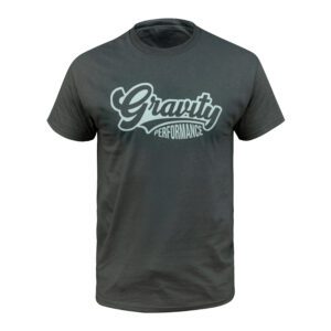 Gravity Performance Retro Script Logo T-Shirt