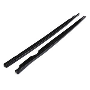 R Style Side Skirts Gloss Black - VW Golf MK8 2020+