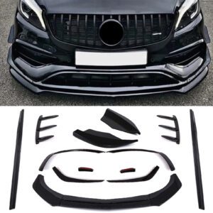 Mercedes A Class A45 AMG & AMG Line 2013-2015 - Gloss Black Aero Kit