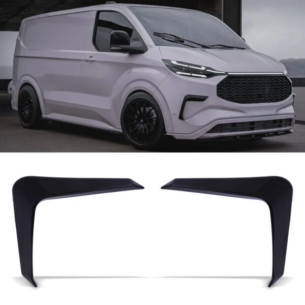 Front Canards Gloss Black - Ford Transit Custom MK2 2024+
