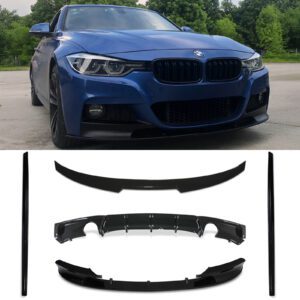 Aero Body Kit Gloss Black - BMW 3 Series F30 12-18