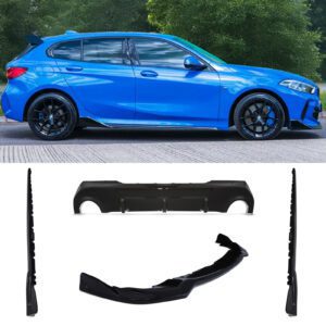 Aero Body Kit Gloss Black - BMW 1 Series F40 19-24