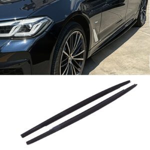 M Performance Style Side Skirts Gloss Black - BMW 5 Series G30 18-23