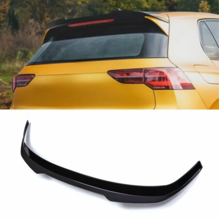 Rear Spoiler Full Length Extension Gloss Black - VW Golf MK8 2020+