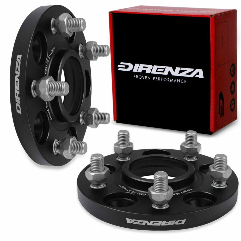 Direnza 15mm Wheel Spacers - Pair - Hyundai i20N / i30N / i40 / Coupe | 5×114.3 M12×1.5 67.1mm