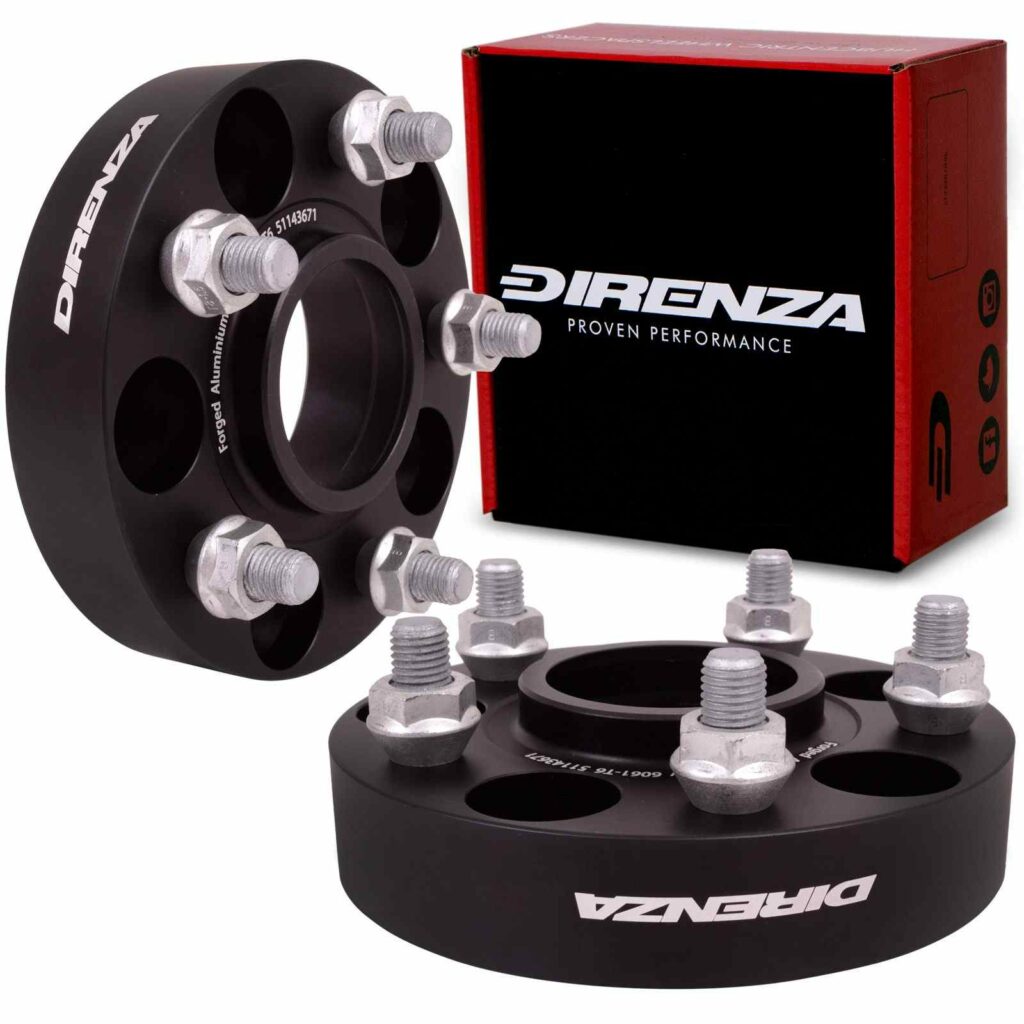 Direnza 30mm Wheel Spacers - Pair - Hyundai i20N / i30N / i40 / Coupe | 5×114.3 M12×1.5 67.1mm