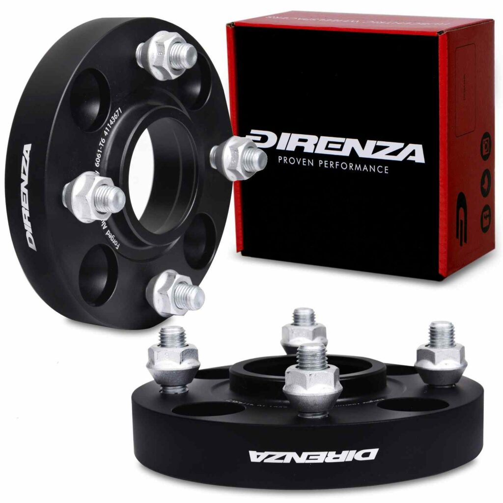 Direnza 25mm Wheel Spacers - Pair - Mitsubishi Colt / Galant | 4×114.3 M12×1.5 67.1mm