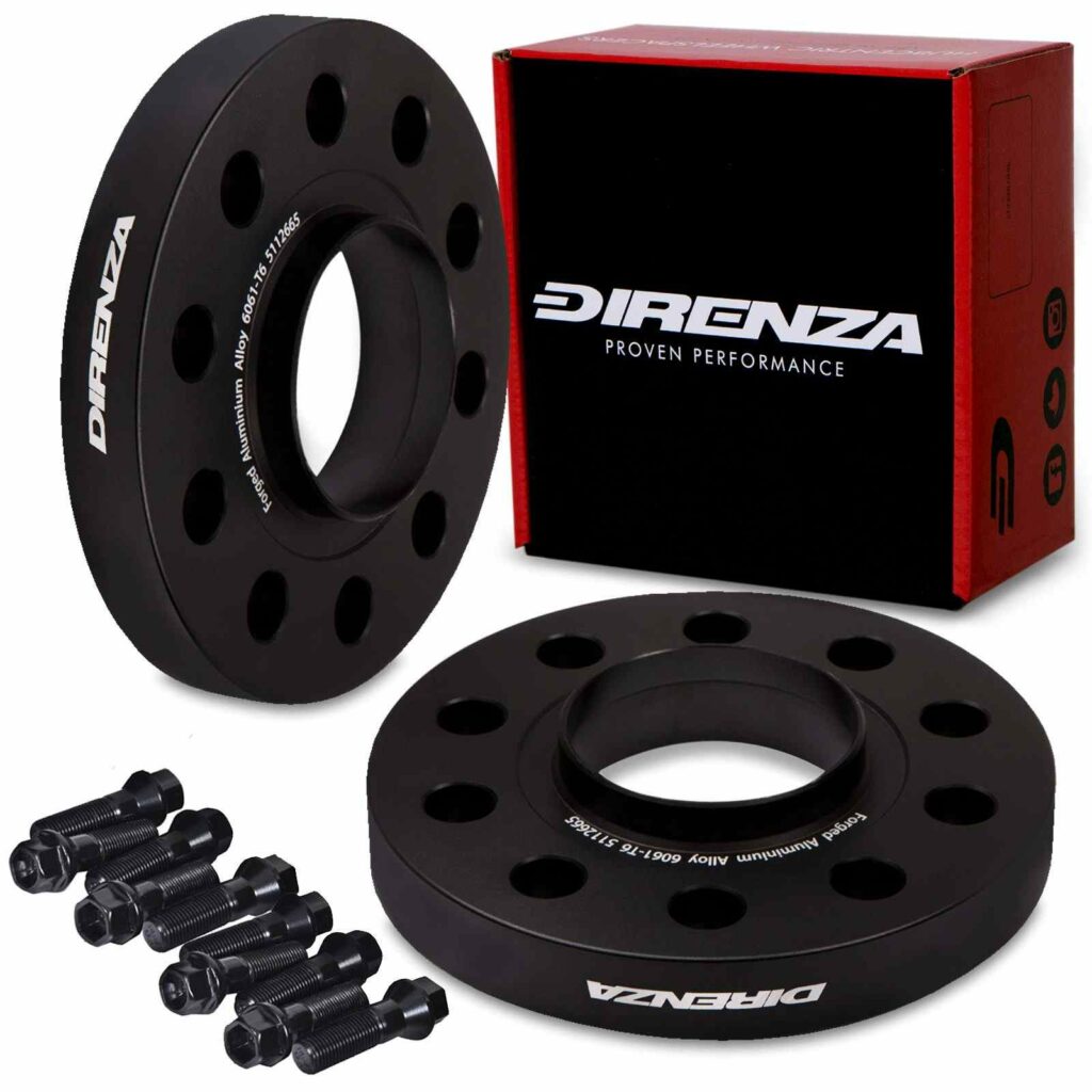 Direnza 20mm Wheel Spacers - Pair - Mini Cooper F55 F56 / Clubman R55 F54 | 5×112 M14×1.25 66.6mm