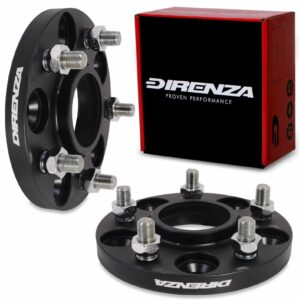 Direnza 15mm Wheel Spacers - Pair - Nissan 350z / 370z / GT-R / Juke / Quashqai / Skyline / Silvia | 5×114.3 M12×1.25 66.1mm