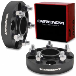 Direnza 30mm Wheel Spacers - Pair - Nissan 350z / 370z / GT-R / Juke / Quashqai / Skyline / Silvia | 5×114.3 M12×1.25 66.1mm