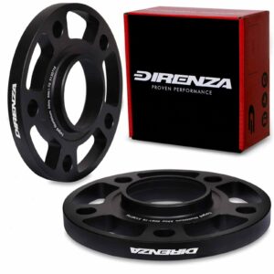 Direnza 15mm Wheel Spacers - Pair - Porsche 911 / Boxster /Cayman / Cayenne | Audi Q7 | 5×130 M14×1.5 71.6mm