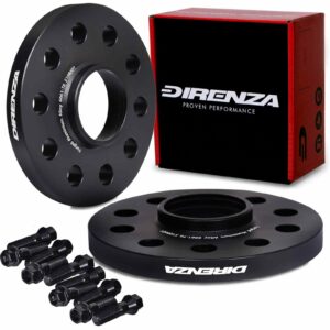Direnza 15mm Wheel Spacers - Pair - Renault Clio RS / Megane RS / Laguna | 5×108 M12×1.5 60.1mm