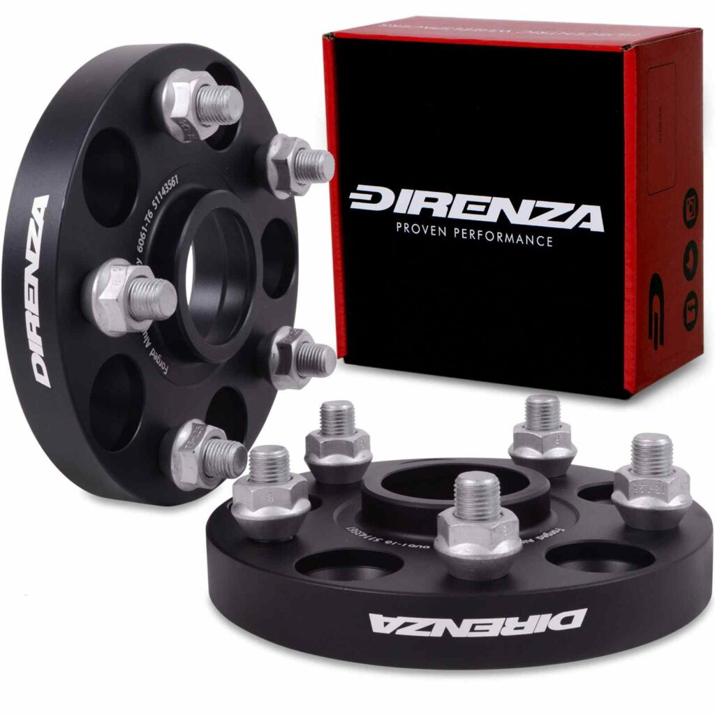 Direnza 20mm Wheel Spacers - Pair - Subaru Impreza Classic / Bugeye / Blobeye / Hawkeye / Skarkeye STI | 5×114.3 M12×1.25 56.1mm
