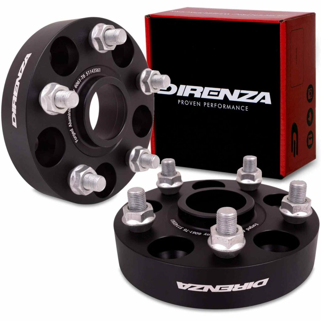 Direnza 30mm Wheel Spacers - Pair - Subaru Impreza Classic / Bugeye / Blobeye / Hawkeye / Skarkeye STI | 5×114.3 M12×1.25 56.1mm