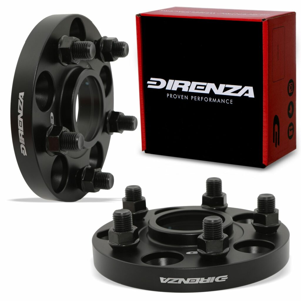 Direnza 20mm Wheel Spacers - Pair - Tesla Model Y 2020+ all models | 5×114.3 M14×1.5 64.1mm