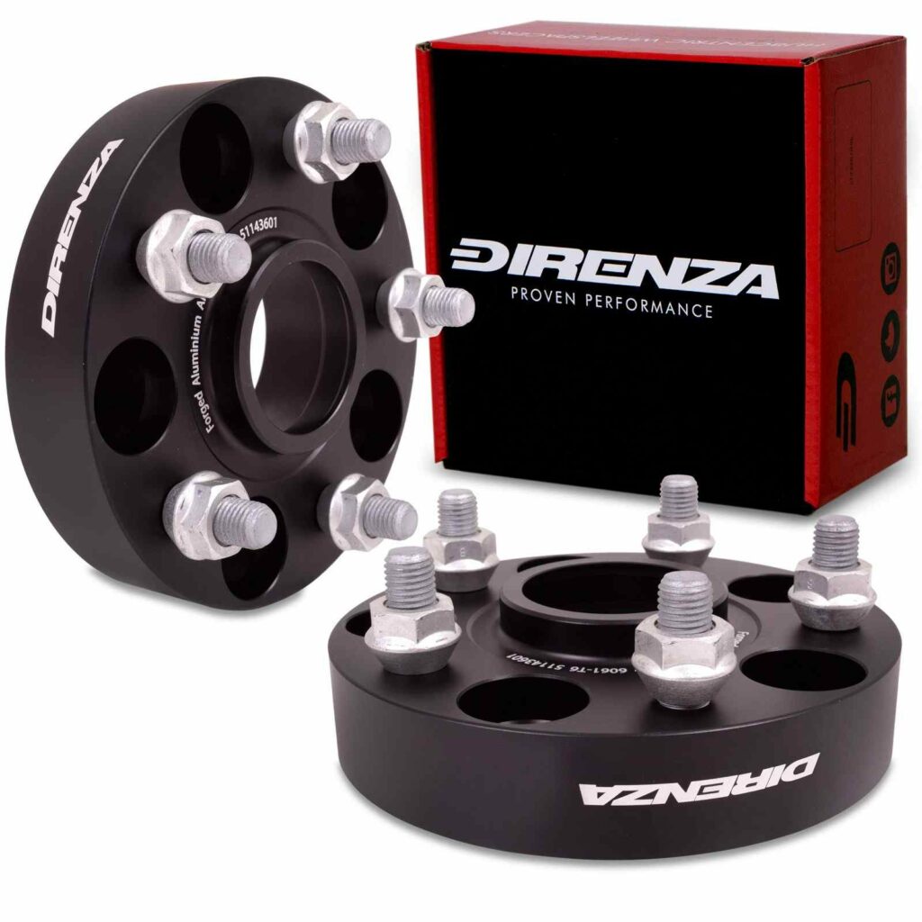 Direnza 30mm Wheel Spacers - Pair - Lexus IS200 / IS300 / LS400 / RX300 LS400 RX300 | 5×114.3 M12×1.5 60.1mm