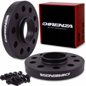 Direnza 20mm Wheel Spacers - Pair - Vauxhall Corsa / Astra / Adam / Lotus Exige / Saab | 5×110 M12×1.5 65.1mm