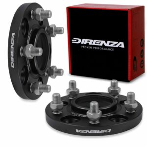 Direnza 30mm Wheel Spacers - Pair - Vauxhall Corsa / Astra / Adam / Lotus Exige / Saab | 5×110 M12×1.5 65.1mm