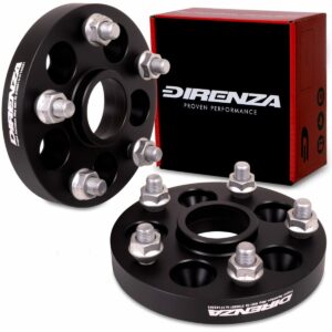 Direnza 20mm Wheel Spacers - Pair - Subaru WRX to Subaru STI | 5×100-5×114.3