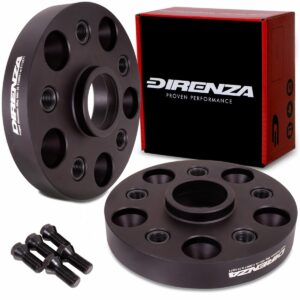Direnza 25mm Wheel Spacers - Pair - VW Transporter T5 T6 to VAG | 5×120-5×112