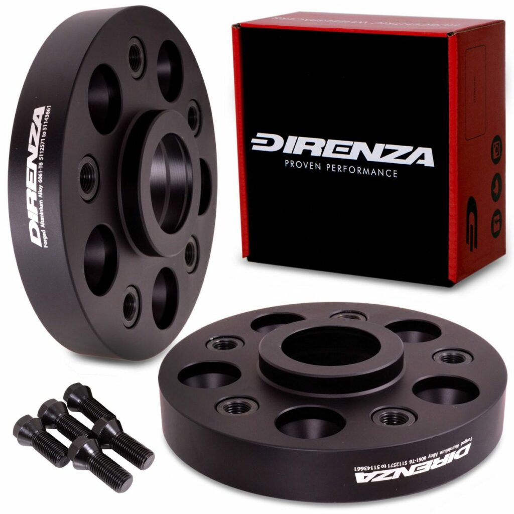 Direnza 25mm Wheel Spacers - Pair - SEAT to Nissan | 5×112-5×114.3