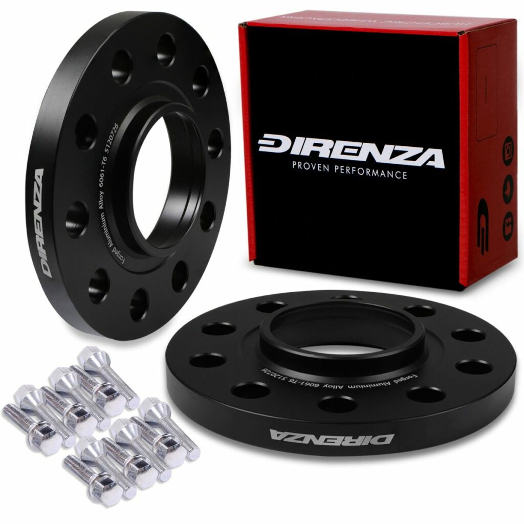 Direnza 15mm Wheel Spacers - Pair - BMW 5 Series E34 E39 E60 88-10| 5×120 M12×1.5 72.6mm