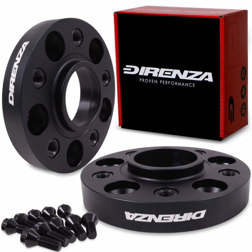 Direnza 25mm Wheel Spacers - Pair - BMW 3 Series E90 E91 E92 E93 04-13 | 5×120 M12×1.5 72.6mm