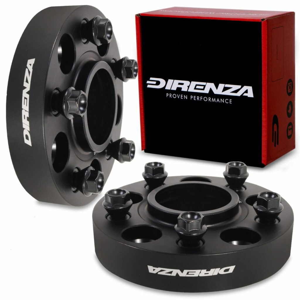 Direnza 30mm Wheel Spacers - Pair - BMW 5 Series E34 E39 E60 88-10 | 5×120 M12x1.5 72.6mm