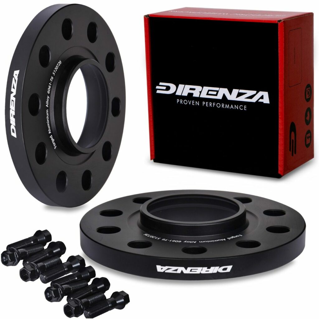 Direnza 15mm Wheel Spacers - Pair - BMW 1 Series F20 F21 11-19 | 5×120 M14×1.25 72.6mm
