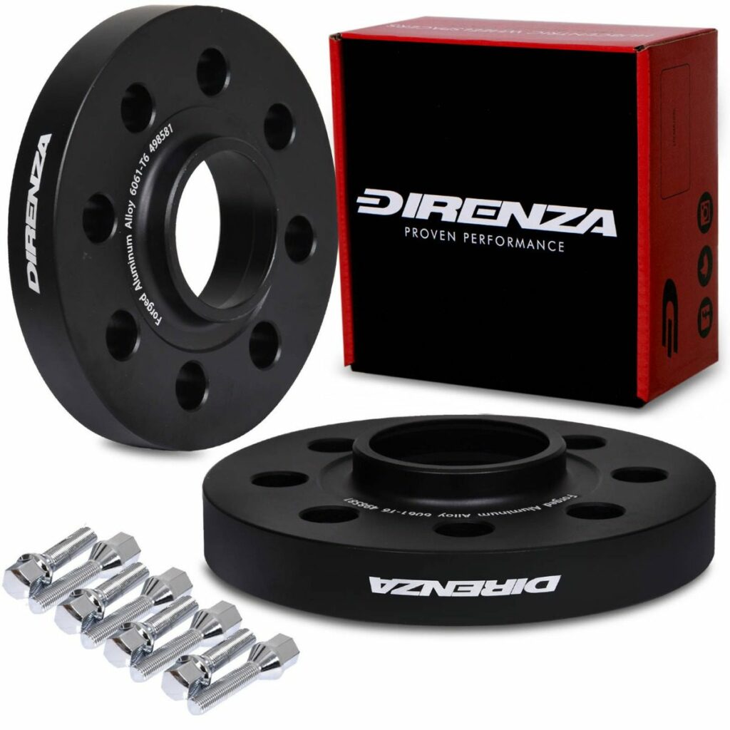 Direnza 20mm Wheel Spacers - Pair - Fiat 500 / Abarth 595 695 | 4×98 M12×1.25 58.1mm