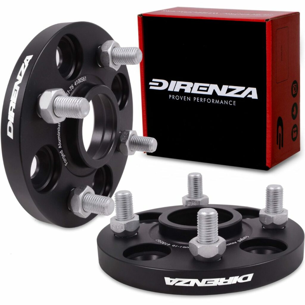 Direnza 15mm Wheel Spacers - Pair - Mitsubishi Colt CA CJ 92-04 | 4×100 M12×1.5 56.1mm