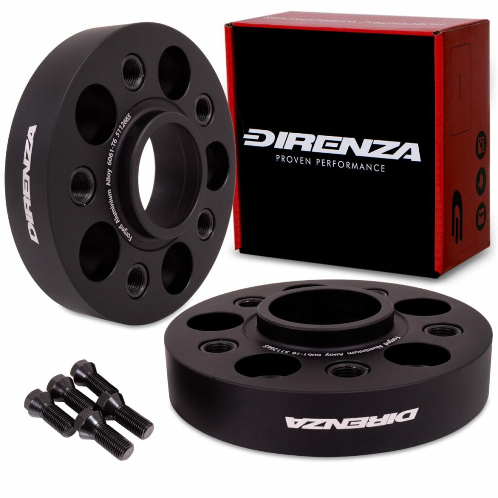 Direnza 30mm Wheel Spacers – Pair – MG HS | 5×112 M14×1.5 66.5mm