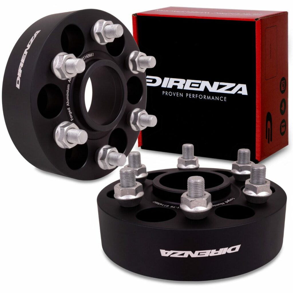 Direnza 40mm Wheel Spacers - Pair - Nissan Navara D40 / Pathfinder R51 04-14 | 6×114.3 M12×1.25 66mm