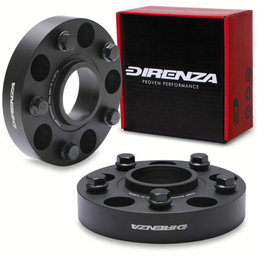 Direnza 30mm Wheel Spacers - Pair - Porsche 911 / Boxster /Cayman / Cayenne | Audi Q7 | 5×130 M14×1.5 71.6mm