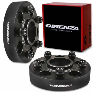 Direnza 30mm Wheel Spacers - Pair - Renault Clio RS 200 220 / Megane RS / Trafic | 5×114.3 M12×1.5 66.1mm
