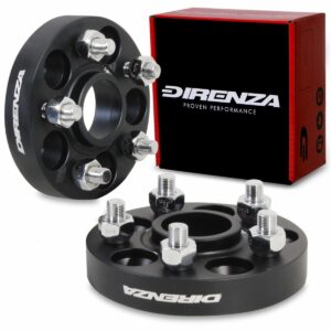 Direnza 25mm Wheel Spacers - Pair - Subaru BRZ / Forester / Impreza / WRX | 5×100 M12×1.25 56.1mm
