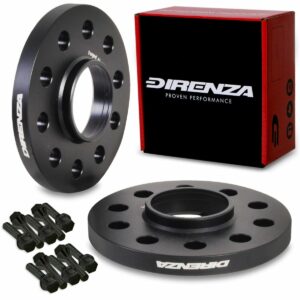 Direnza 15mm Wheel Spacers - Pair - Vauxhall Corsa / Astra / Adam / Lotus Exige / Saab | 5×110 M12×1.5 65.1mm