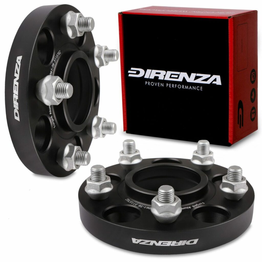 Direnza 20mm Wheel Spacers - Pair - Vauxhall Astra J 1.6T 1.7CDTI 2.0CDTI 09-15 | 5×115 M12×1.5 70.2mm
