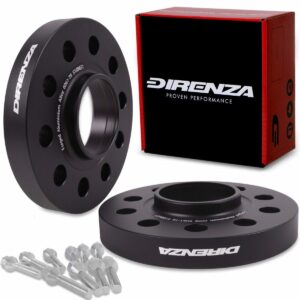Direnza 20mm Wheel Spacers - Pair - Peugeot 408 / RCZ | 308 / S / GTI | 5×108 M12×1.25 65.1mm