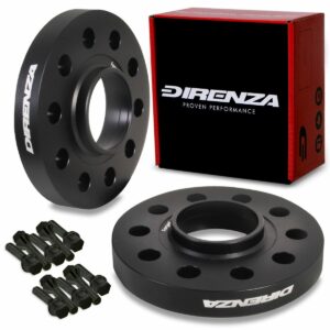 Direnza 20mm Wheel Spacers - Pair - VW Volkswagen Transporter T5 / T6 / T7 | Amarok | 5×120 M14×1.5 65.1mm