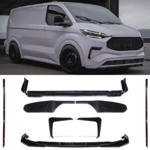 Aero Body Kit Gloss Black - Ford Transit Custom MK2 SWB Barndoor 2023+