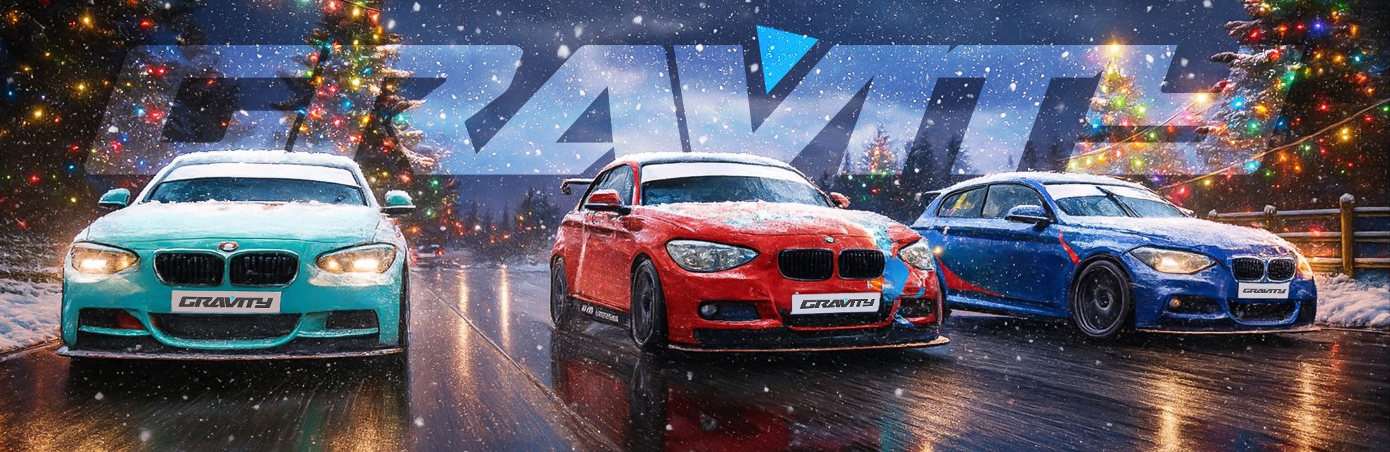 Christmas banner Gravity performance