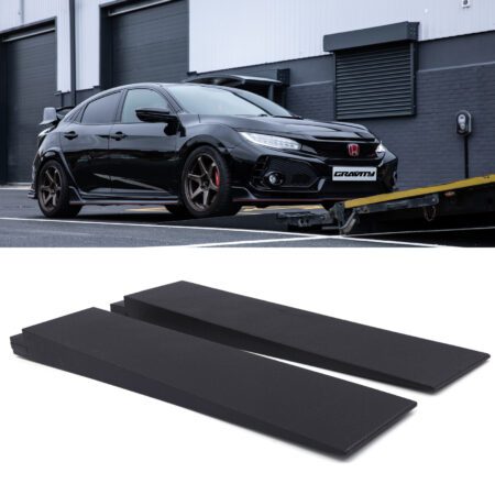 Pair of 4° Race Ramps for Trailer Access Vehicle Lifting Car Maintenance Garage